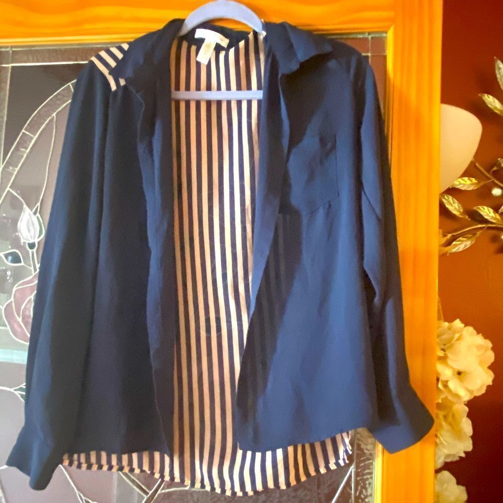 Women’s sheer blouse by Ambiance Apparel
